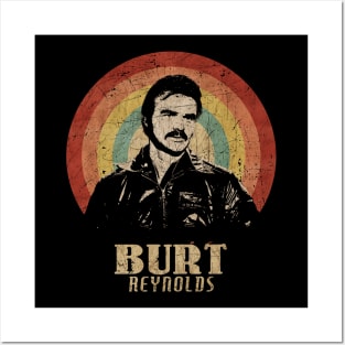 Retro Sunset Burt Reynolds Posters and Art